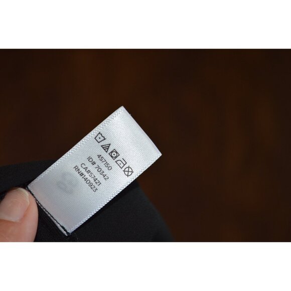 Loft Women’s Size Small Black Off Shoulder Flowy Blouse Top Pullover Stretch - Picture 5 of 7